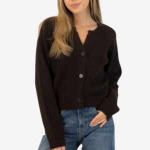 Belle Cardigan - Chocolate
