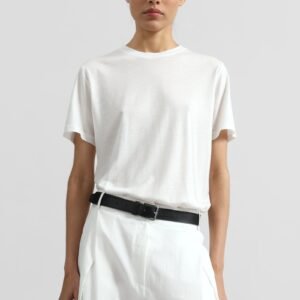 Amal Fluid Tee - White